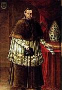 Jose Legarda Portrait of Manuel de Alday, bishop of Santiago de Chile Sweden oil painting artist